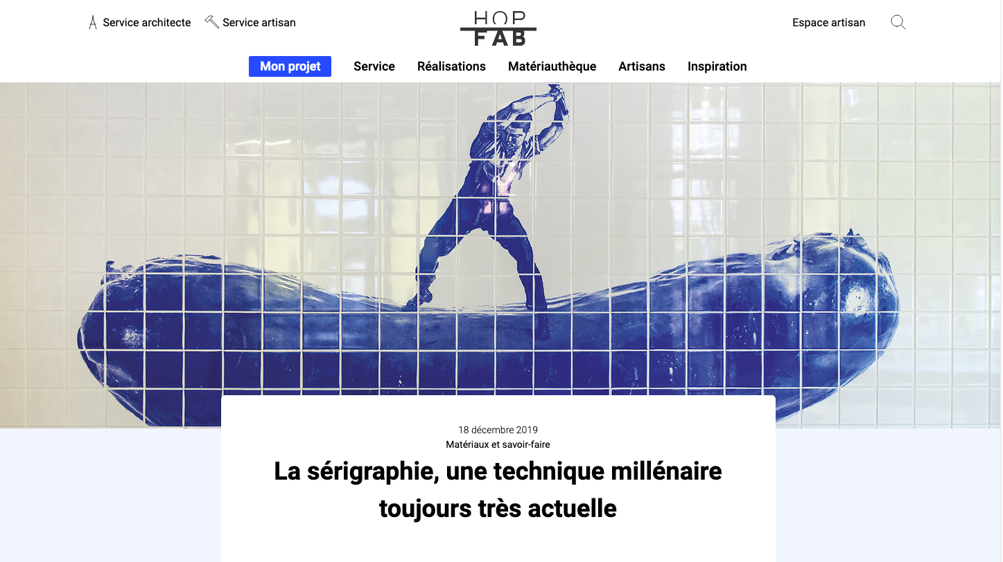 La sérigraphie, une technique millénaire toujours très actuelle